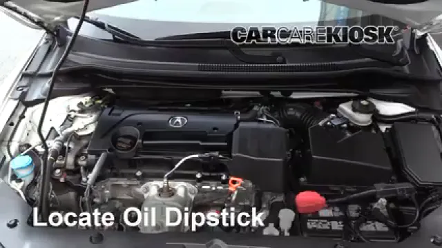2016 Acura ILX 2.4L 4 Cyl. Huile Vérifier le niveau de l'huile